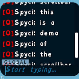 Spyci-SGChatScrollbar icon