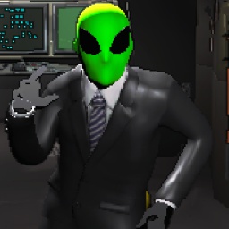 Sticks-GreenAlienWithSuit icon