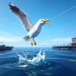 YuWan-SeagullFishing icon